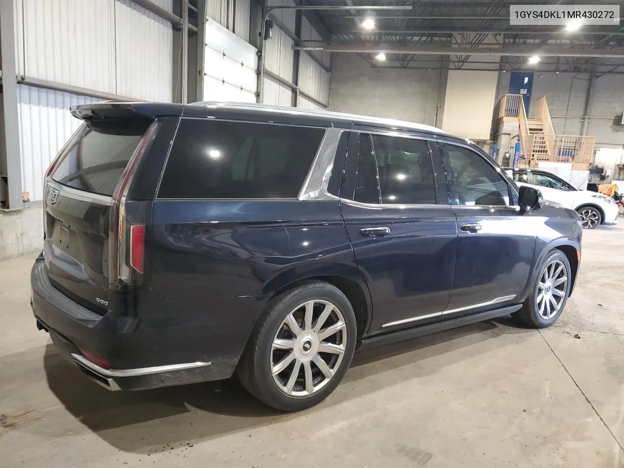 2021 Cadillac Escalade Premium Luxury Platinum VIN: 1GYS4DKL1MR430272 Lot: 58939294