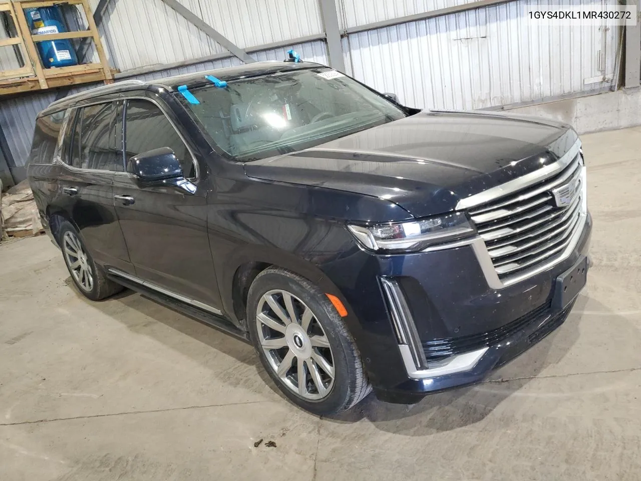 1GYS4DKL1MR430272 2021 Cadillac Escalade Premium Luxury Platinum