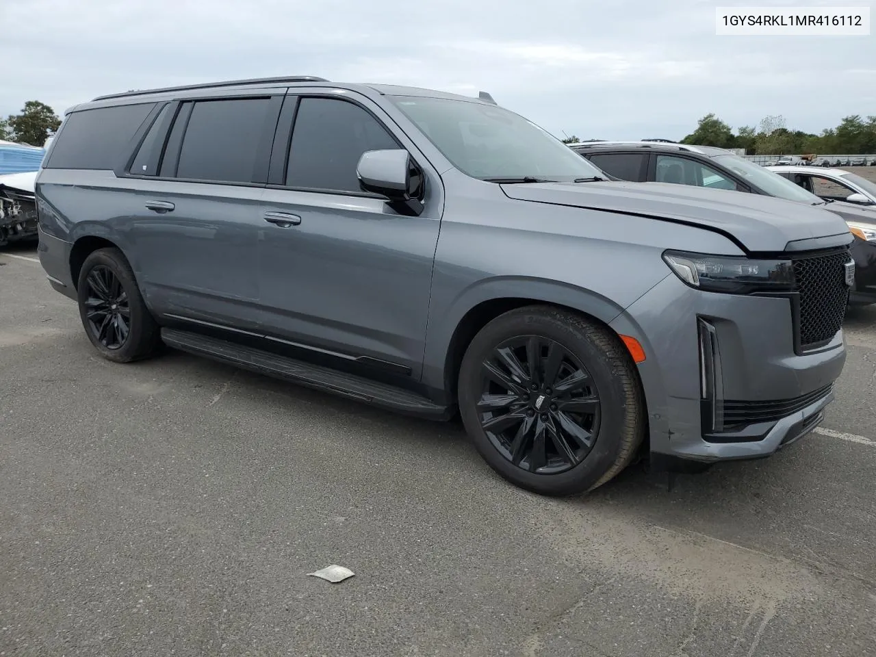 2021 Cadillac Escalade Esv Sport Platinum VIN: 1GYS4RKL1MR416112 Lot: 65821714