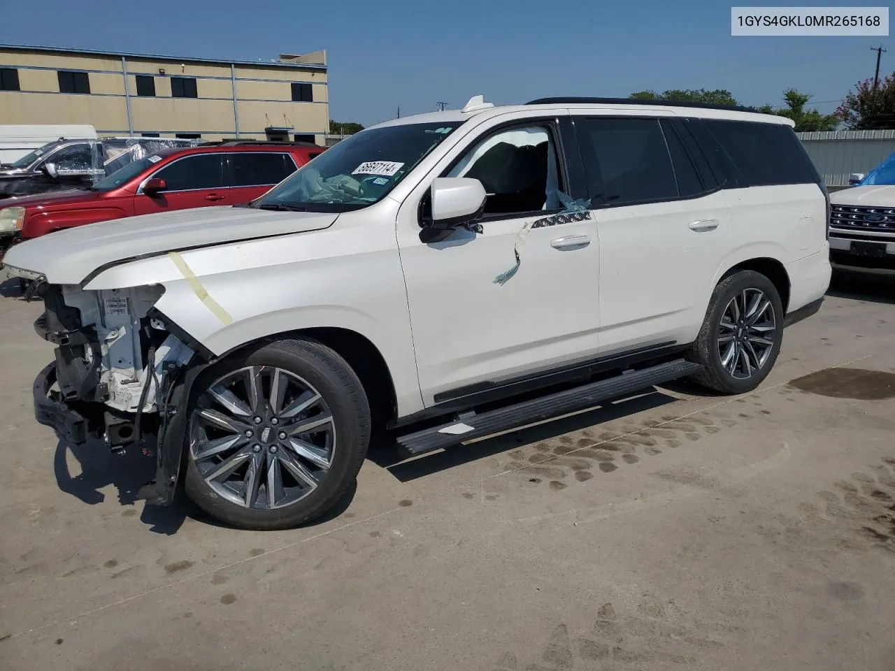 2021 Cadillac Escalade Sport Platinum VIN: 1GYS4GKL0MR265168 Lot: 66697114