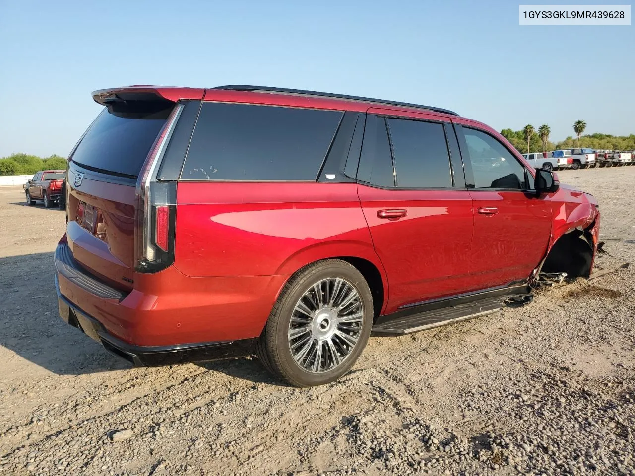 2021 Cadillac Escalade Sport Platinum VIN: 1GYS3GKL9MR439628 Lot: 68654734