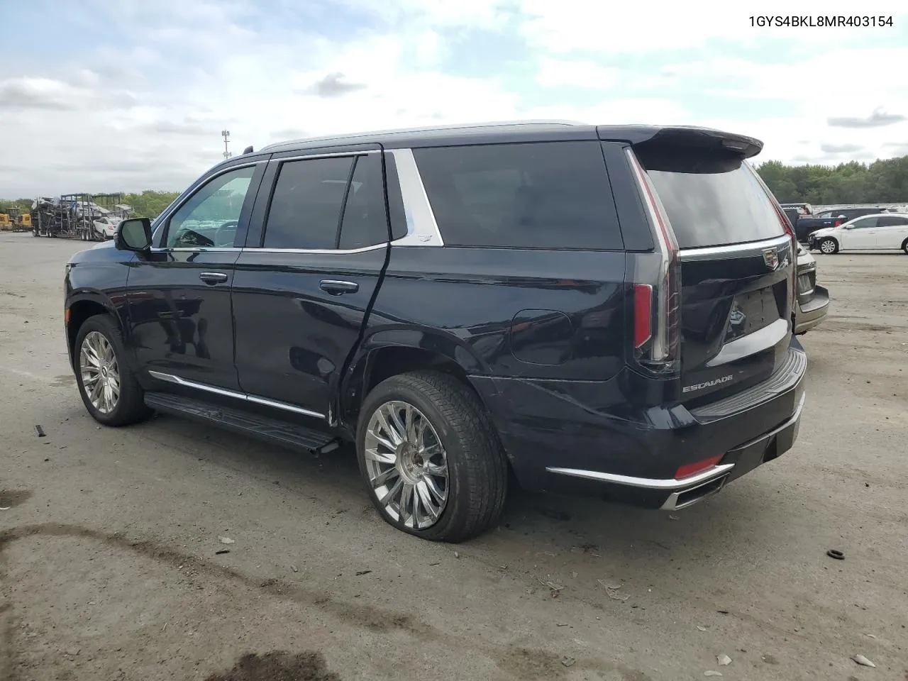 2021 Cadillac Escalade Premium Luxury VIN: 1GYS4BKL8MR403154 Lot: 69833504