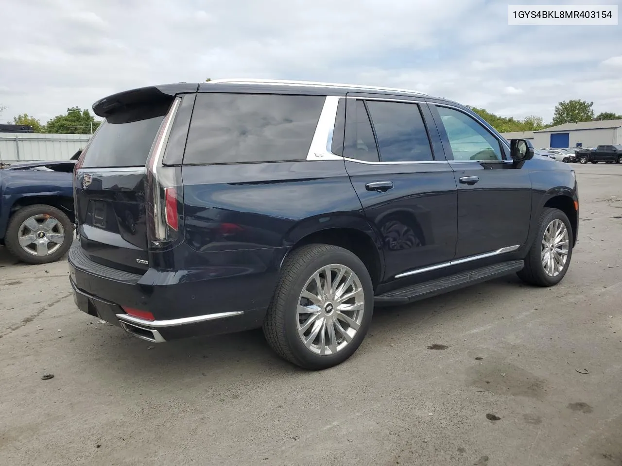 2021 Cadillac Escalade Premium Luxury VIN: 1GYS4BKL8MR403154 Lot: 69833504