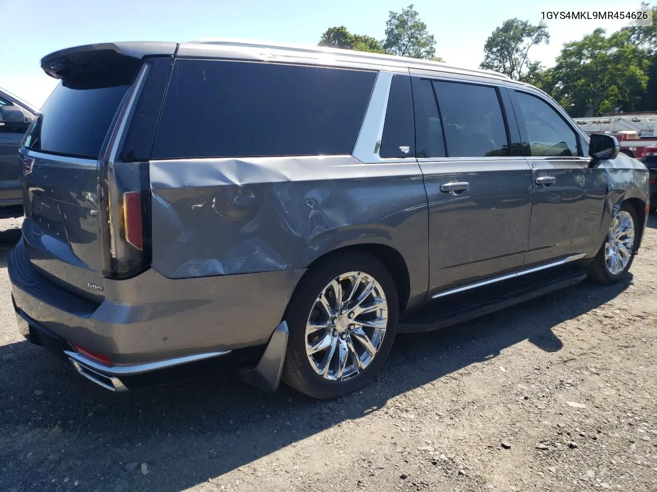 2021 Cadillac Escalade Esv Premium Luxury Platinum VIN: 1GYS4MKL9MR454626 Lot: 70213274