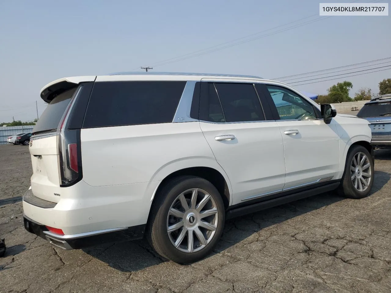 2021 Cadillac Escalade Premium Luxury Platinum VIN: 1GYS4DKL8MR217707 Lot: 71491894