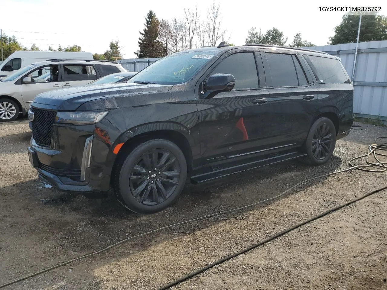 2021 Cadillac Escalade Sport Platinum VIN: 1GYS4GKT1MR375792 Lot: 71609644