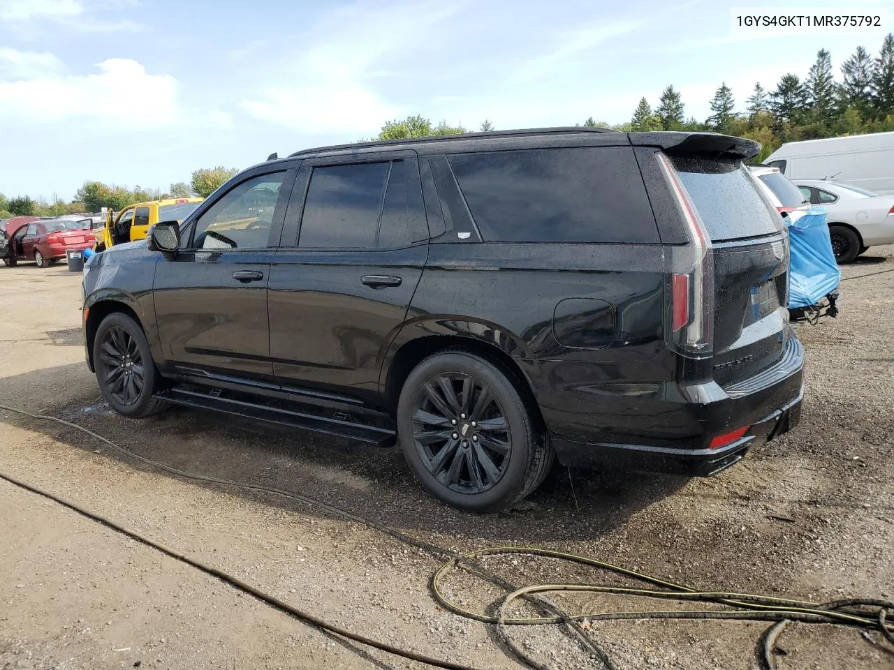 2021 Cadillac Escalade Sport Platinum VIN: 1GYS4GKT1MR375792 Lot: 71609644