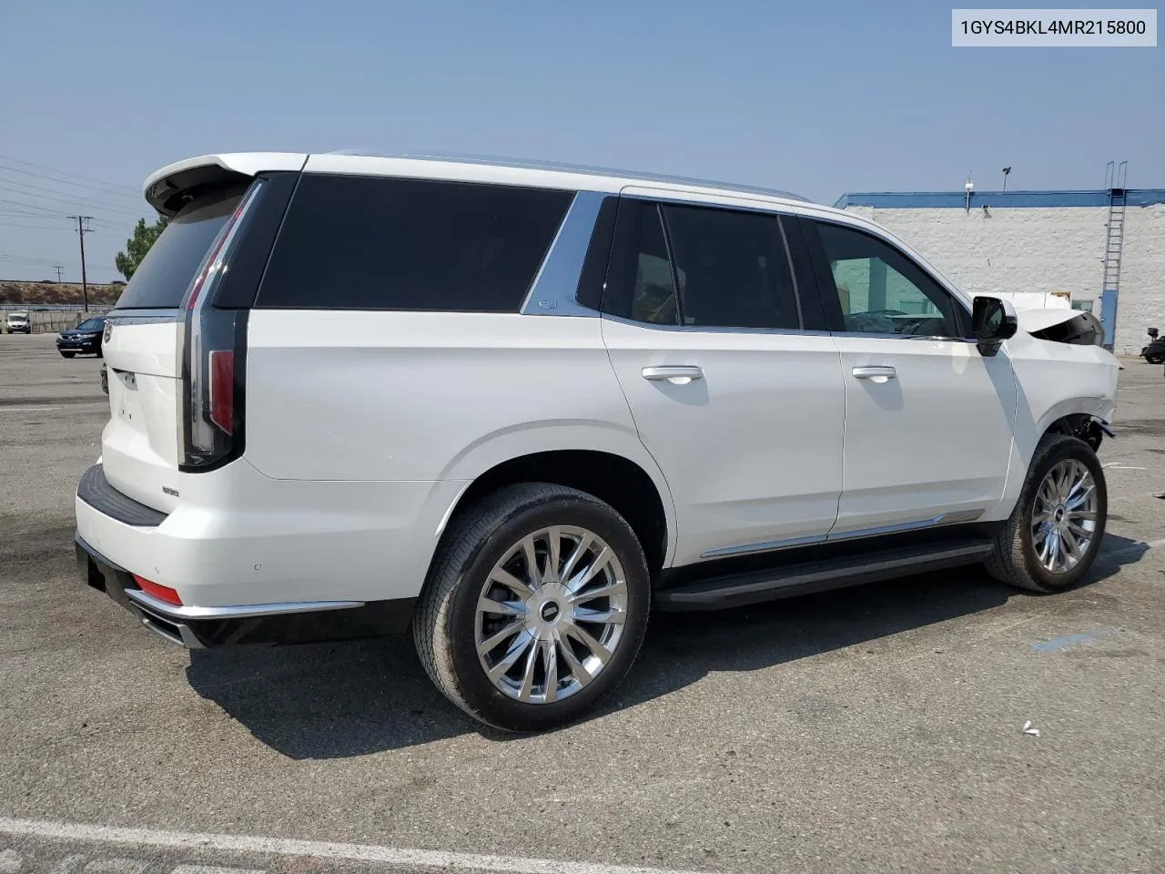 2021 Cadillac Escalade Premium Luxury VIN: 1GYS4BKL4MR215800 Lot: 71655614