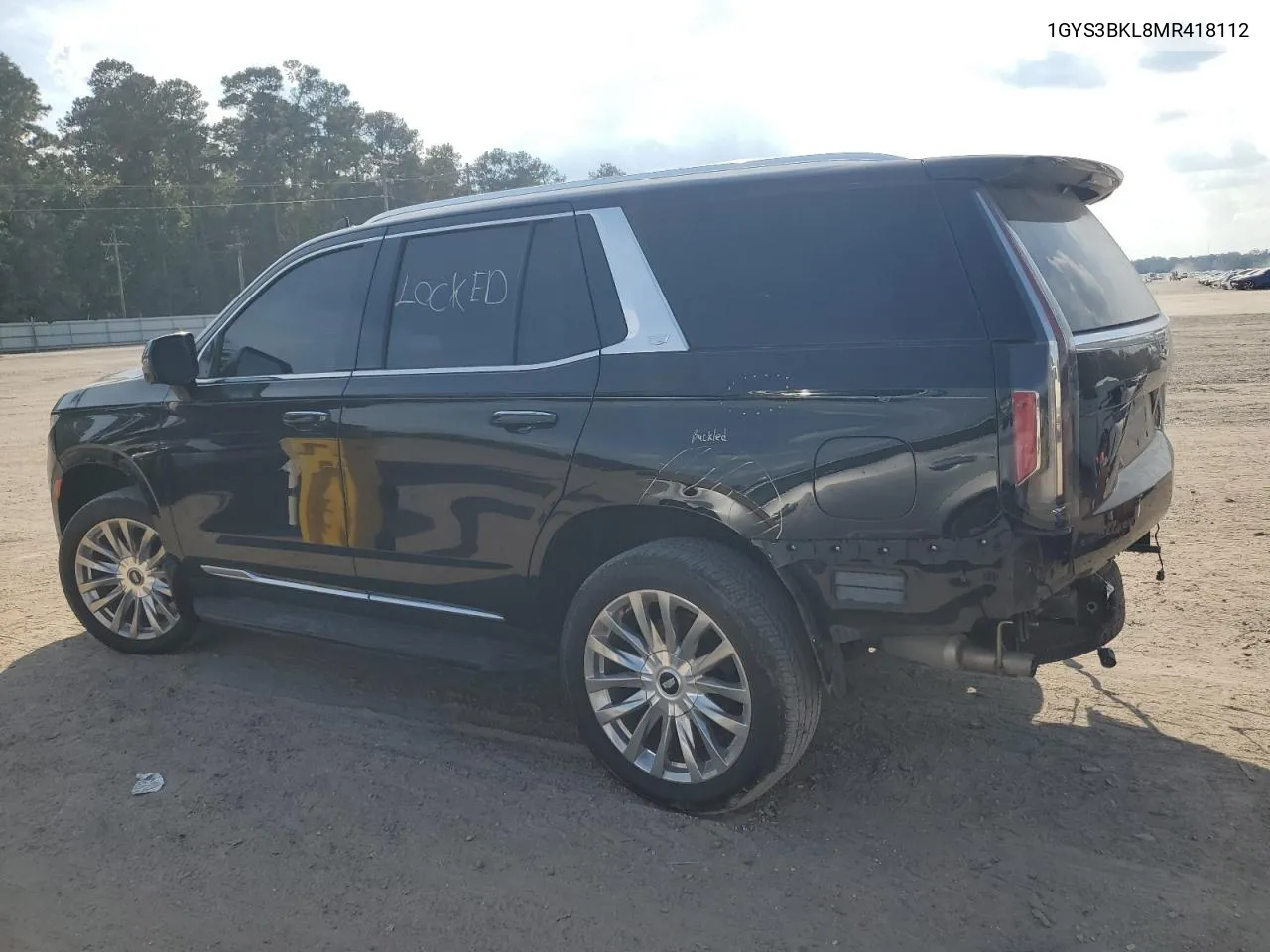 1GYS3BKL8MR418112 2021 Cadillac Escalade Premium Luxury