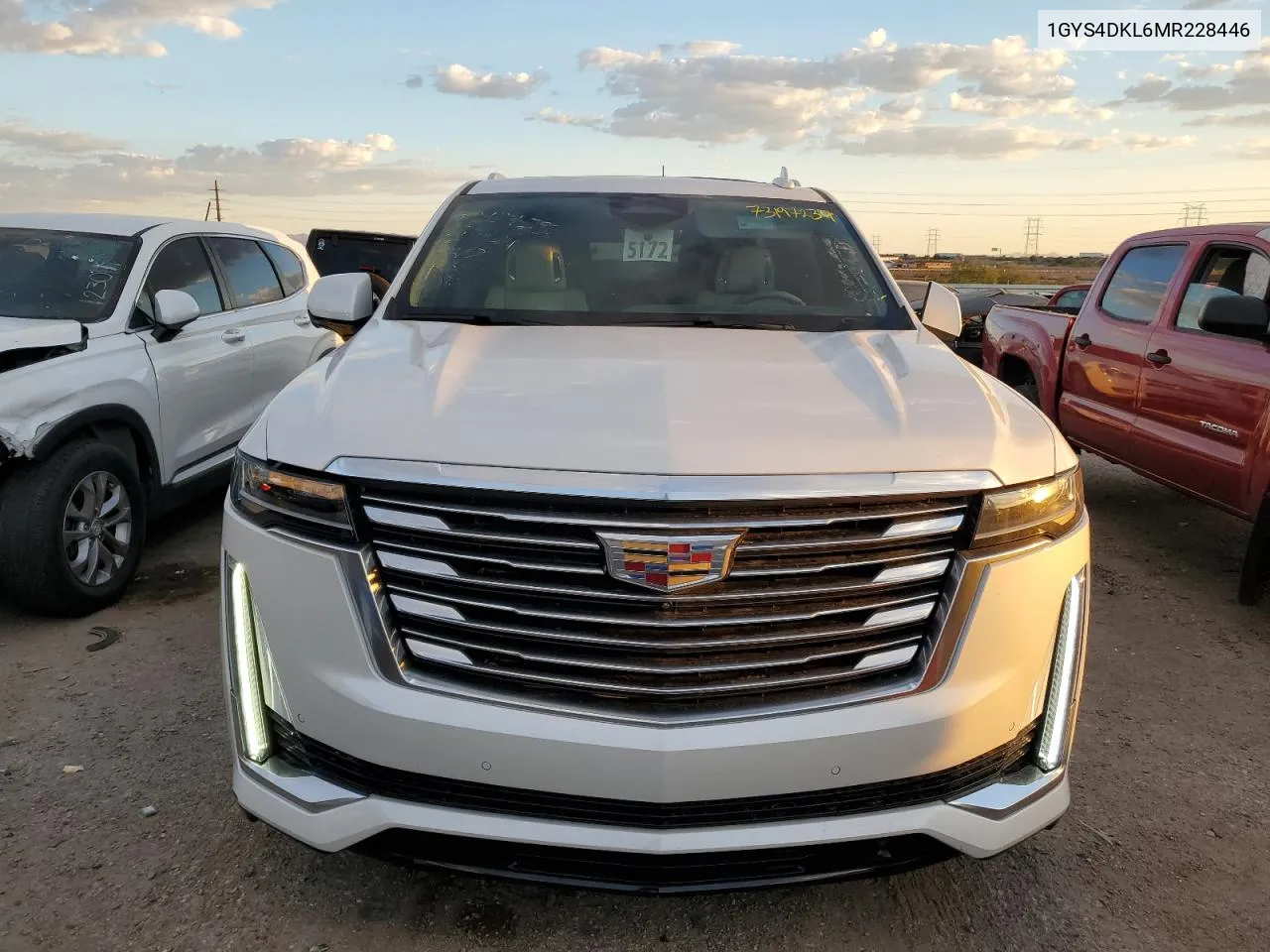 2021 Cadillac Escalade Premium Luxury Platinum VIN: 1GYS4DKL6MR228446 Lot: 73197234