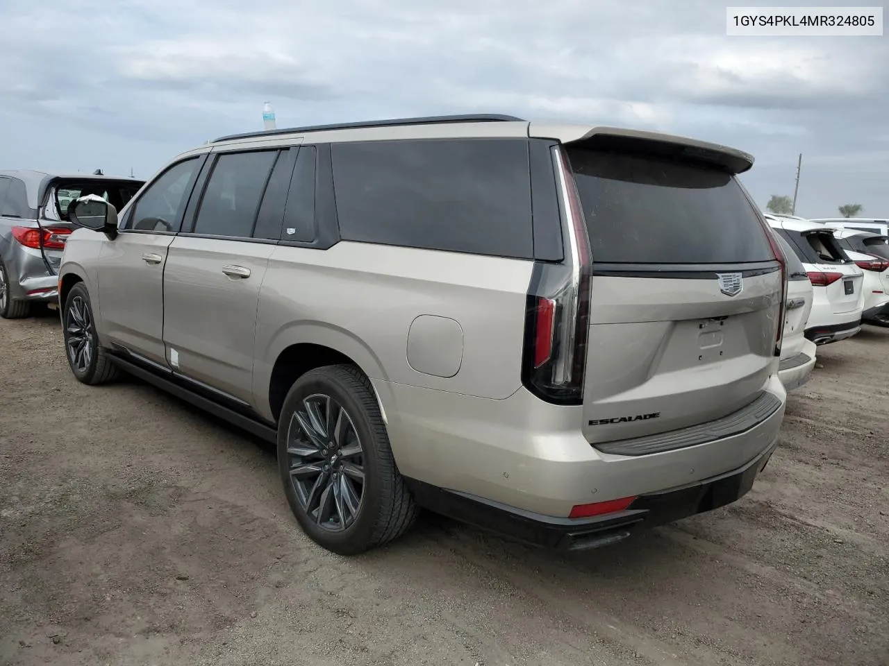 2021 Cadillac Escalade Esv Sport VIN: 1GYS4PKL4MR324805 Lot: 75202434