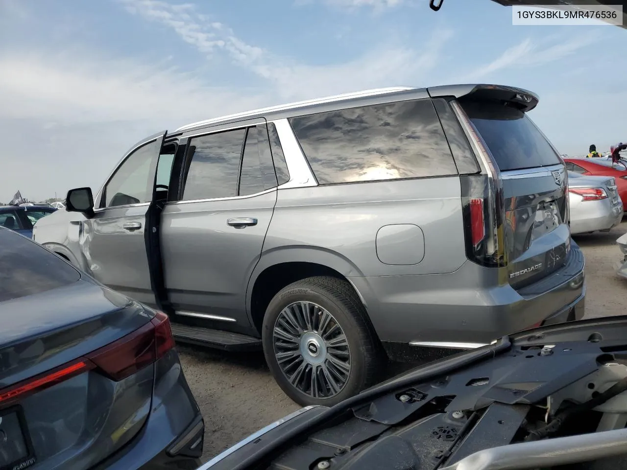 1GYS3BKL9MR476536 2021 Cadillac Escalade Premium Luxury