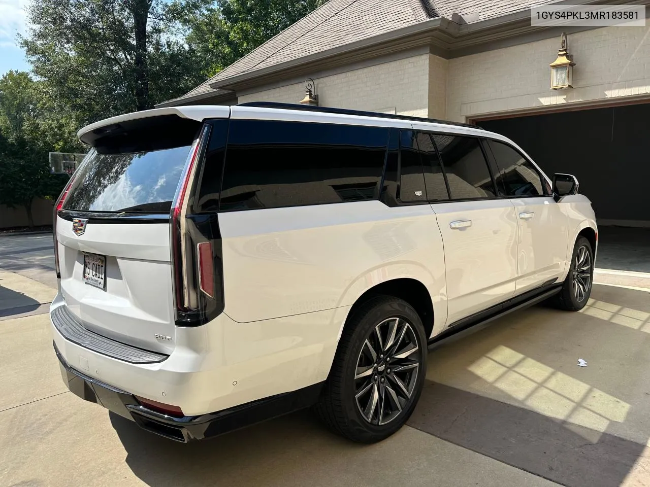 2021 Cadillac Escalade Esv Sport VIN: 1GYS4PKL3MR183581 Lot: 76667024