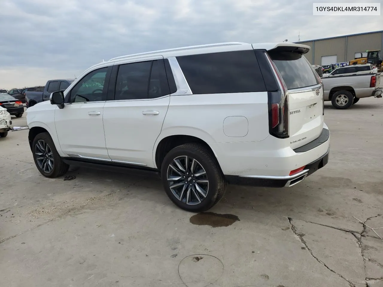 2021 Cadillac Escalade Premium Luxury Platinum VIN: 1GYS4DKL4MR314774 Lot: 78953894