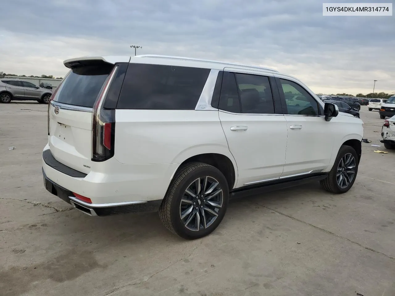 2021 Cadillac Escalade Premium Luxury Platinum VIN: 1GYS4DKL4MR314774 Lot: 78953894