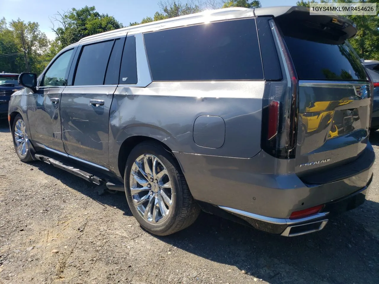 2021 Cadillac Escalade Esv Premium Luxury Platinum VIN: 1GYS4MKL9MR454626 Lot: 79402114