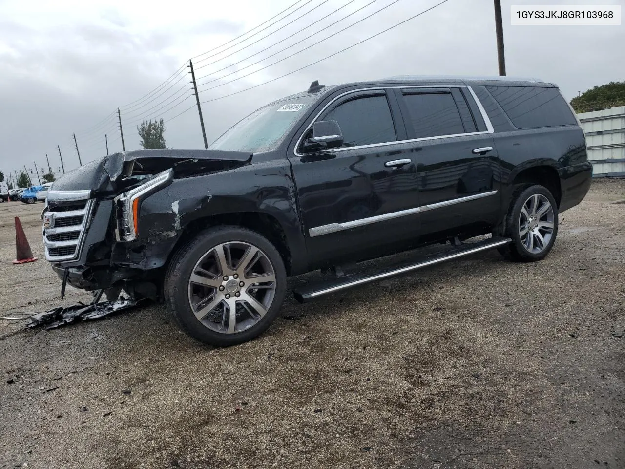 2021 Cadillac Escalade Esv Premium VIN: 1GYS3JKJ8GR103968 Lot: 79518134