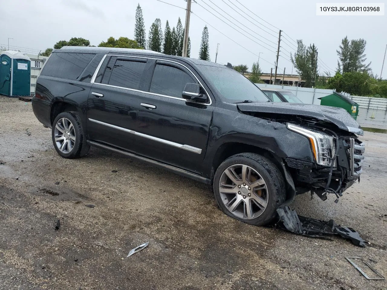 2021 Cadillac Escalade Esv Premium VIN: 1GYS3JKJ8GR103968 Lot: 79518134