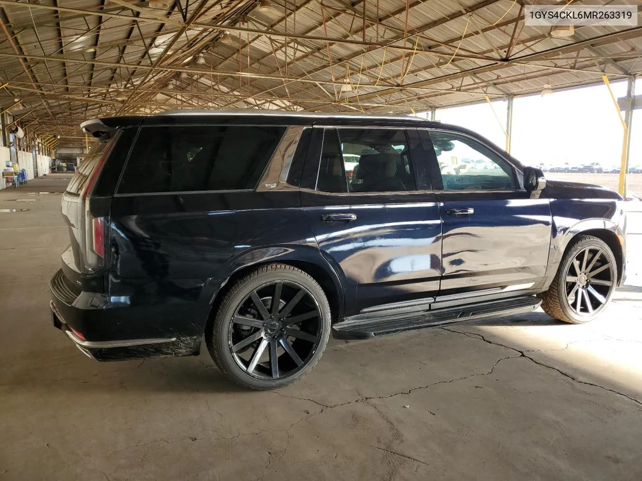 2021 Cadillac Escalade Premium Luxury VIN: 1GYS4CKL6MR263319 Lot: 80558024