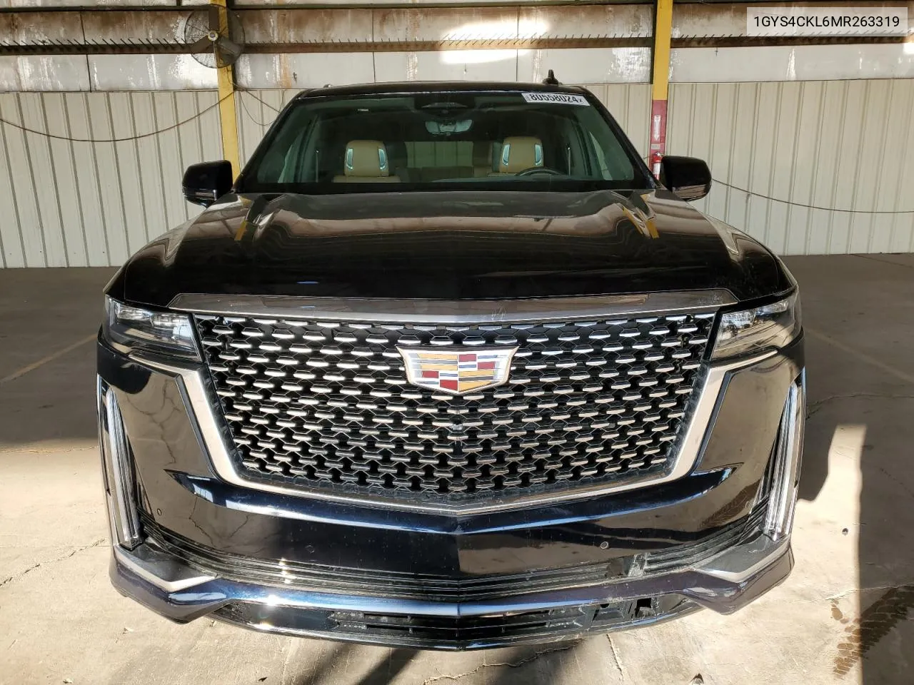 2021 Cadillac Escalade Premium Luxury VIN: 1GYS4CKL6MR263319 Lot: 80558024