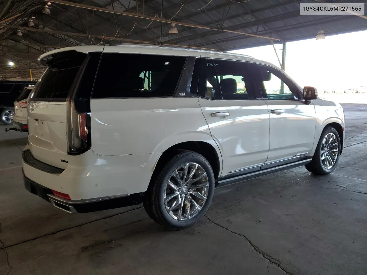 2021 Cadillac Escalade Premium Luxury VIN: 1GYS4CKL6MR271565 Lot: 80558944