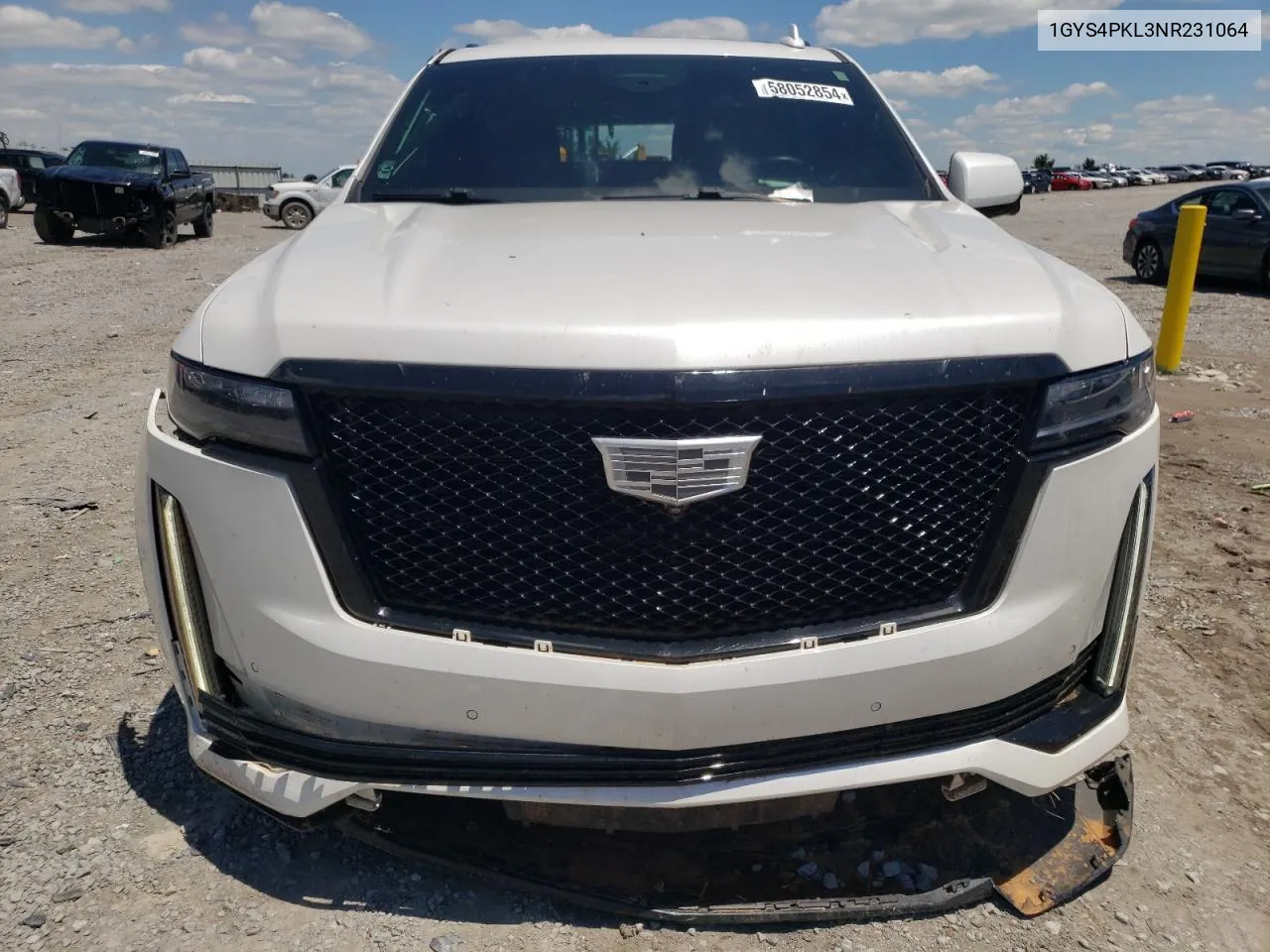 2022 Cadillac Escalade Esv Sport VIN: 1GYS4PKL3NR231064 Lot: 58052854