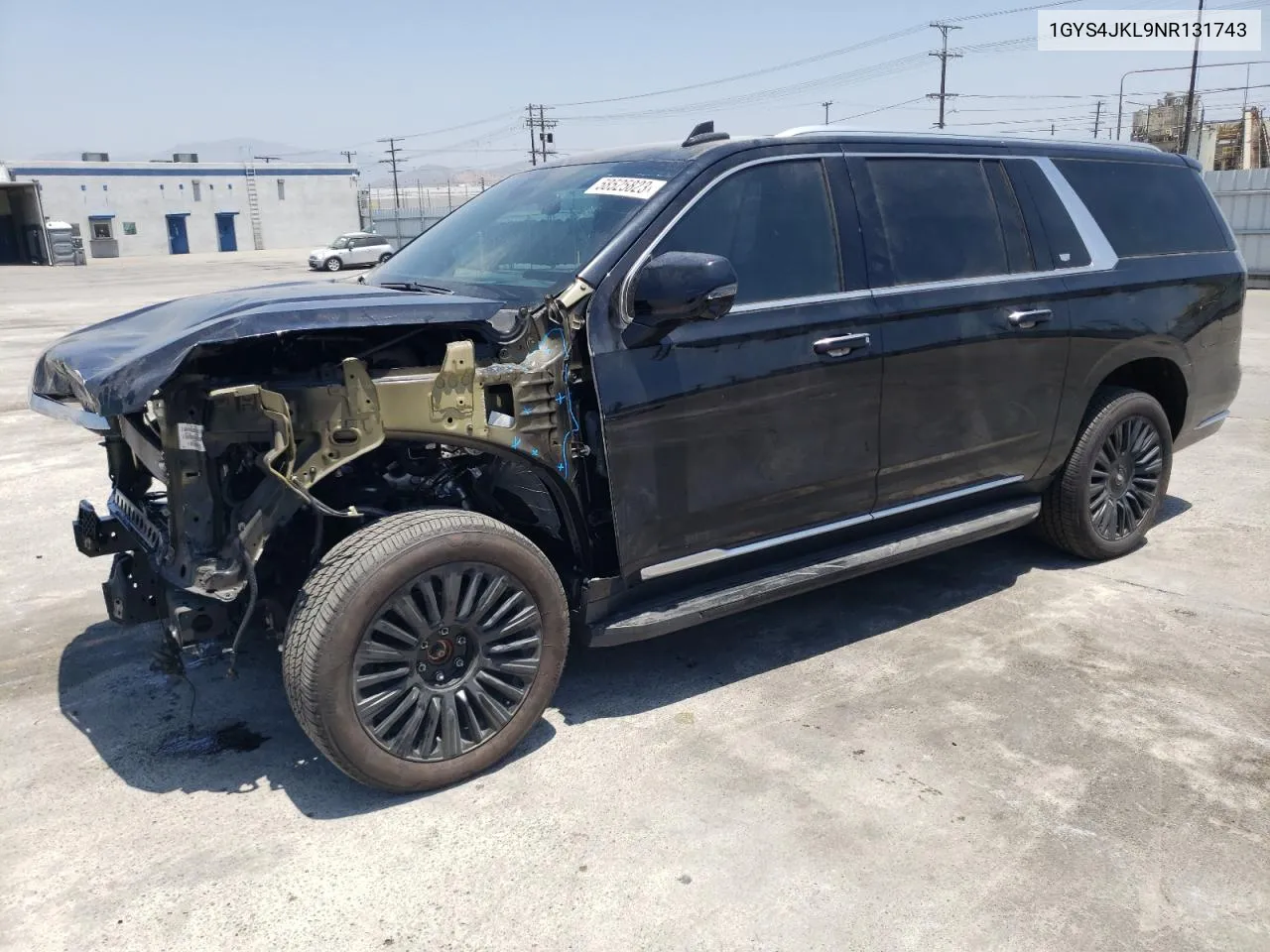 1GYS4JKL9NR131743 2022 Cadillac Escalade Esv Luxury