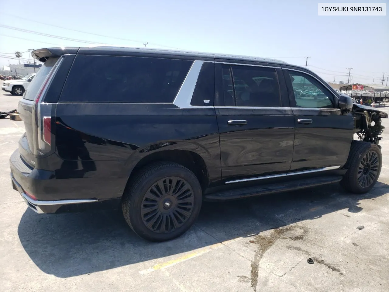 2022 Cadillac Escalade Esv Luxury VIN: 1GYS4JKL9NR131743 Lot: 58525823