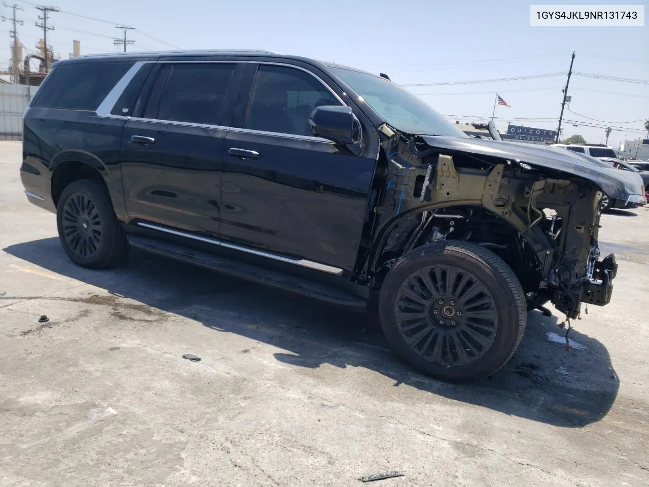 1GYS4JKL9NR131743 2022 Cadillac Escalade Esv Luxury