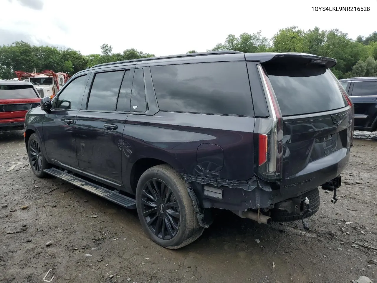 1GYS4LKL9NR216528 2022 Cadillac Escalade Esv Premium Luxury