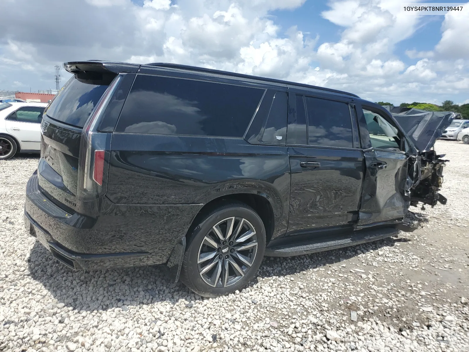 2022 Cadillac Escalade Esv Sport VIN: 1GYS4PKT8NR139447 Lot: 63250194