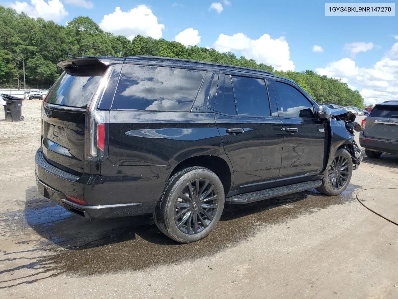 2022 Cadillac Escalade Premium Luxury VIN: 1GYS4BKL9NR147270 Lot: 64182434