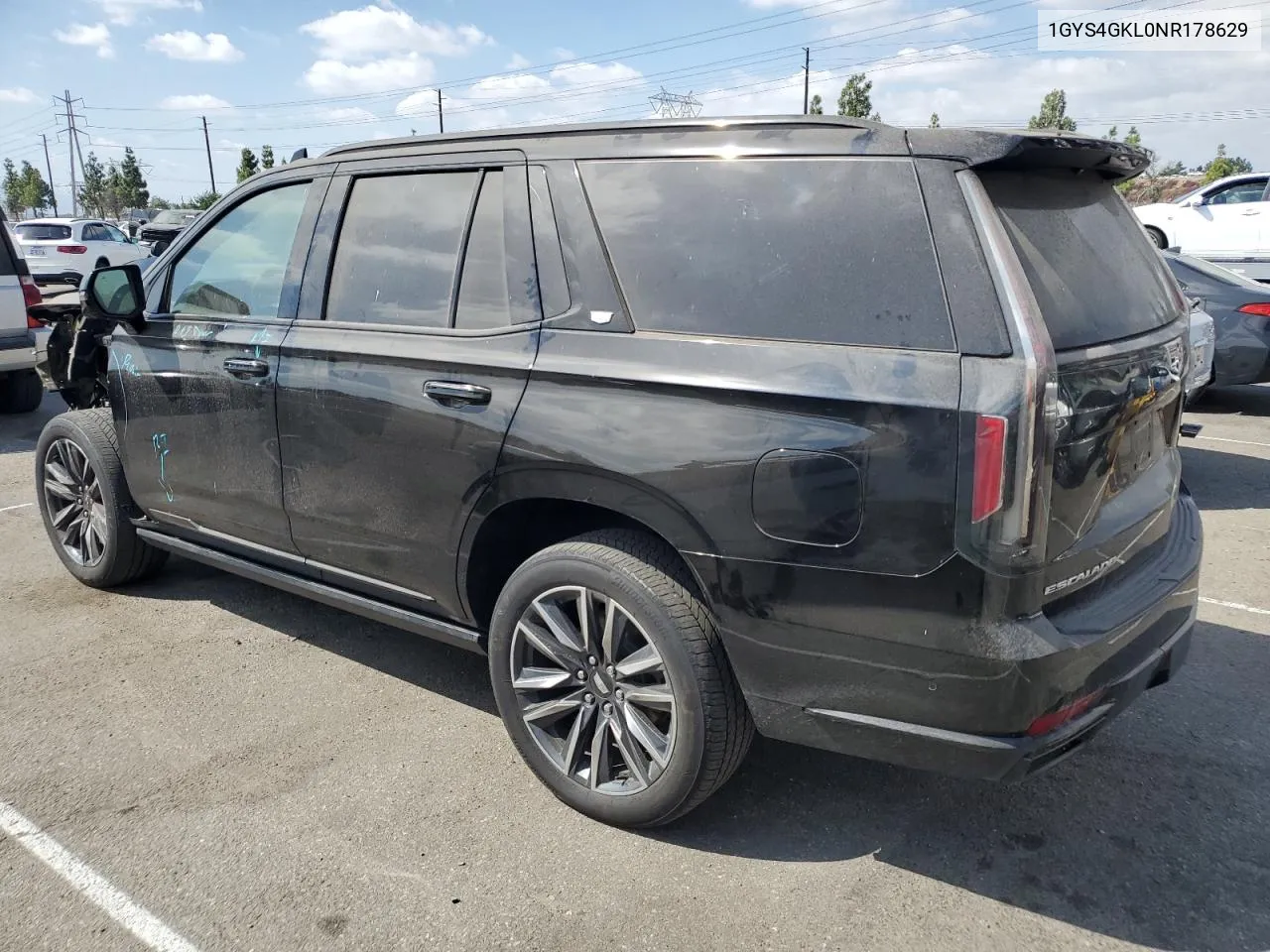 1GYS4GKL0NR178629 2022 Cadillac Escalade Sport Platinum