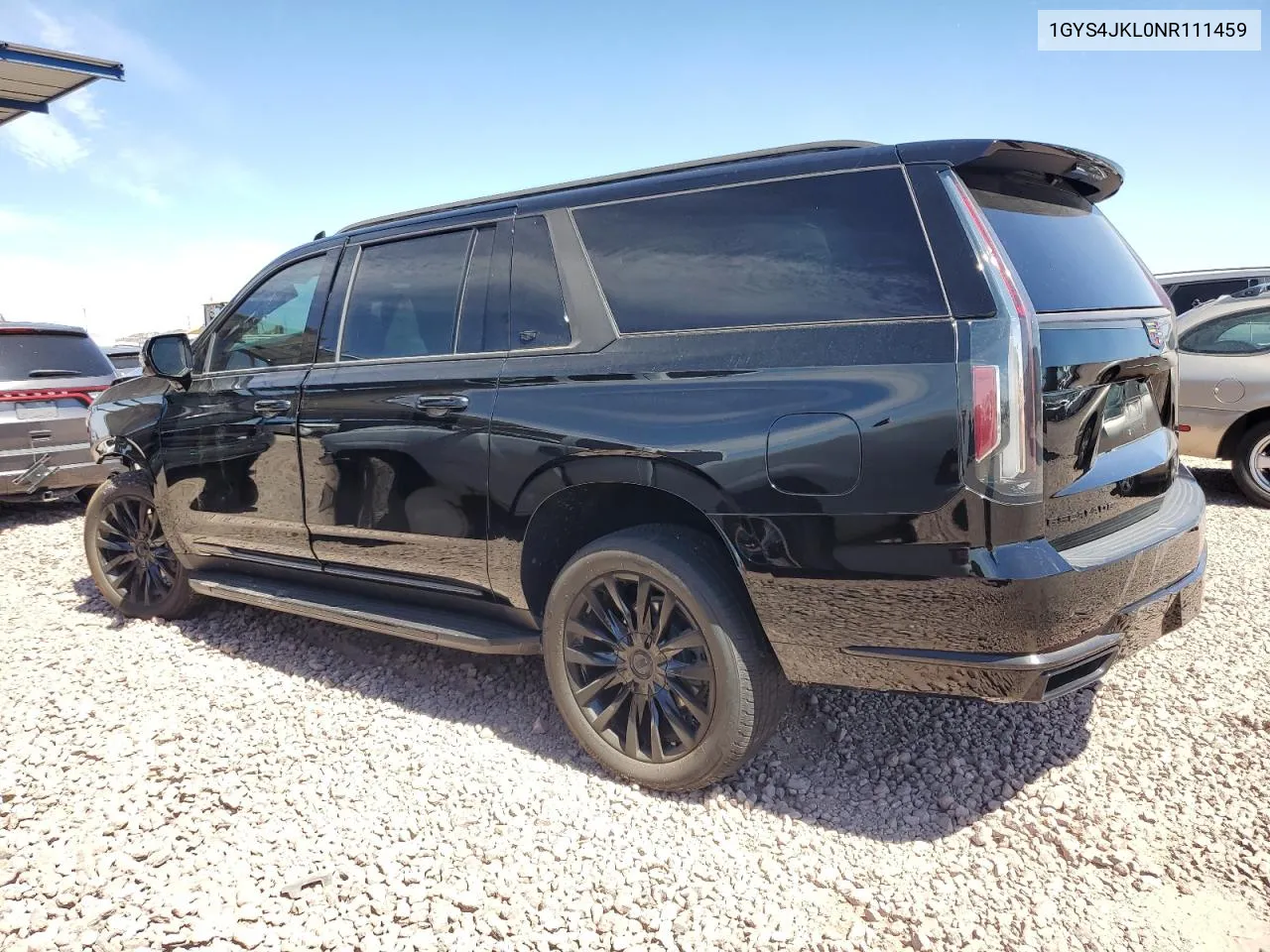 1GYS4JKL0NR111459 2022 Cadillac Escalade Esv Luxury