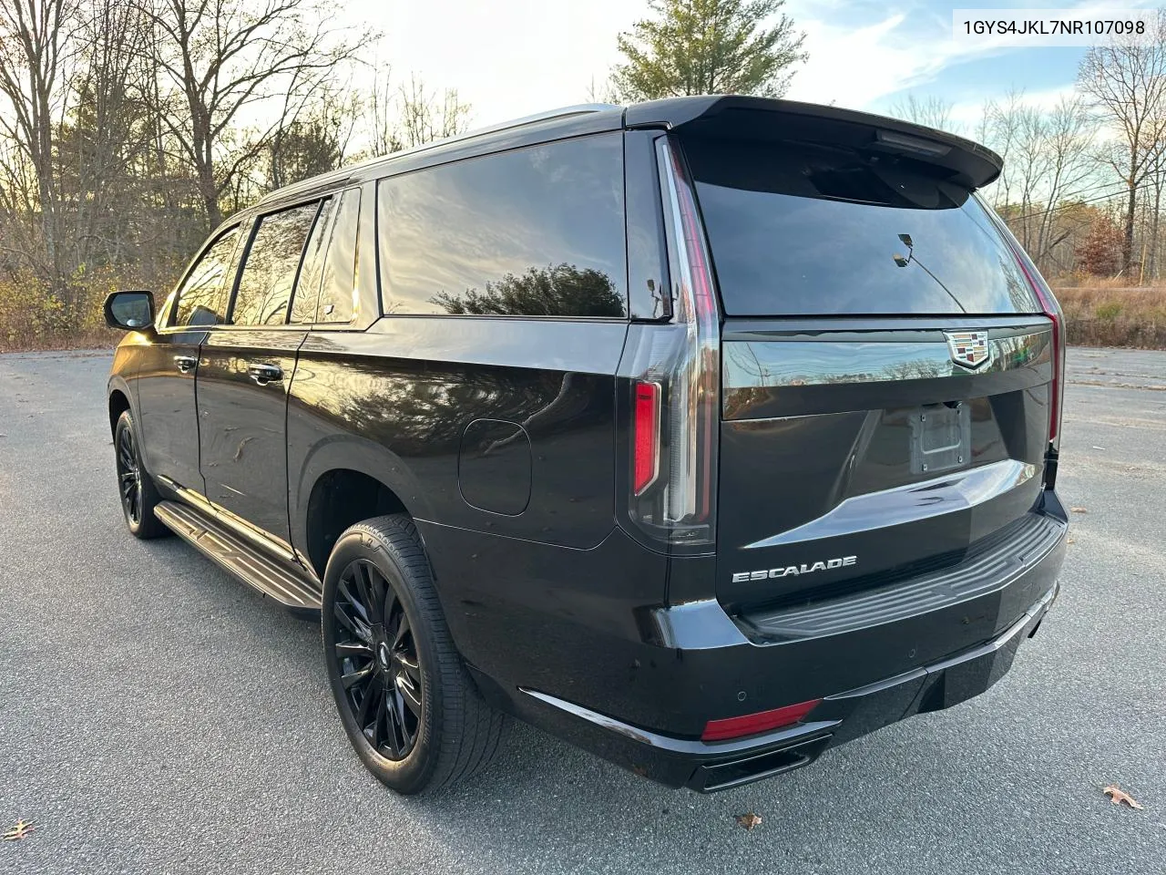 2022 Cadillac Escalade Esv Luxury VIN: 1GYS4JKL7NR107098 Lot: 79757664