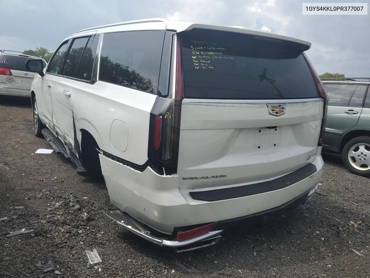 1GYS4KKL0PR377007 2023 Cadillac Escalade Esv Premium Luxury