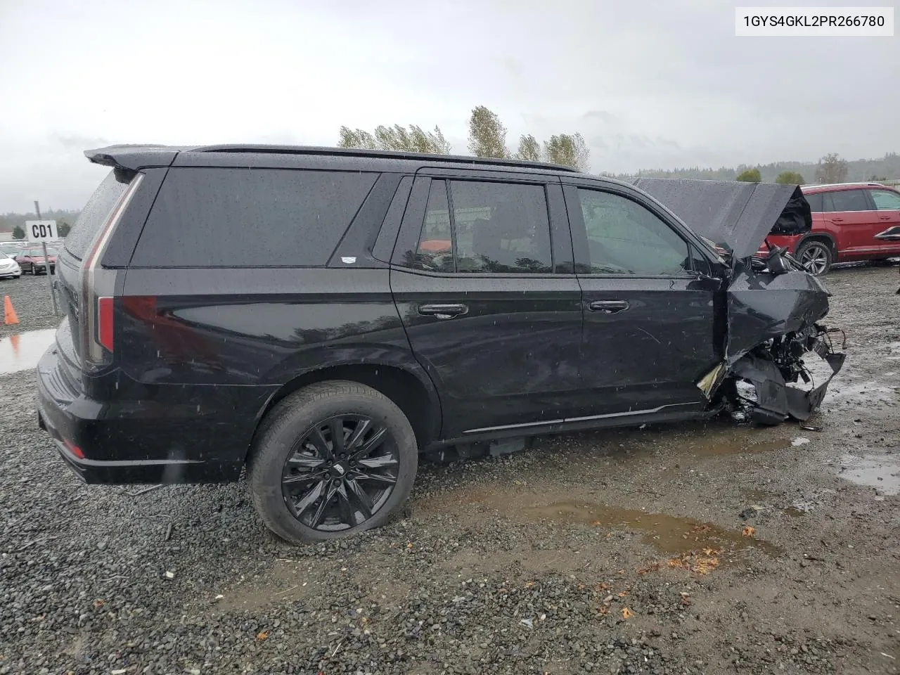 2023 Cadillac Escalade Sport Platinum VIN: 1GYS4GKL2PR266780 Lot: 73116994