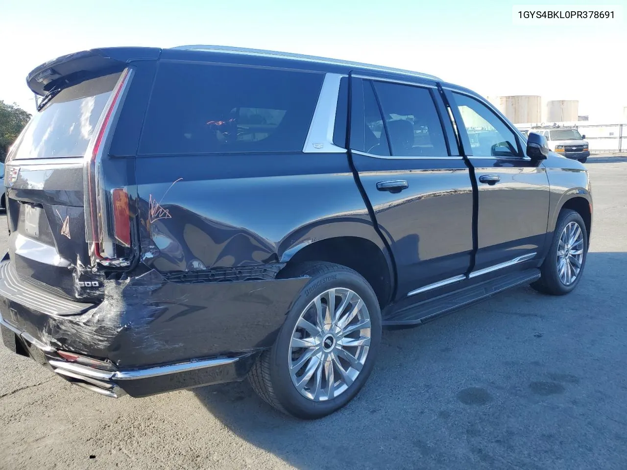 2023 Cadillac Escalade Premium Luxury VIN: 1GYS4BKL0PR378691 Lot: 78041954