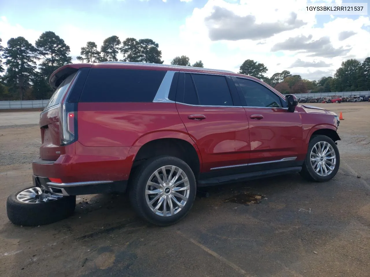 2024 Cadillac Escalade Premium Luxury VIN: 1GYS3BKL2RR121537 Lot: 77426534