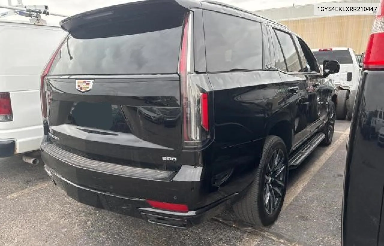 2024 Cadillac Escalade Sport VIN: 1GYS4EKLXRR210447 Lot: 78821674