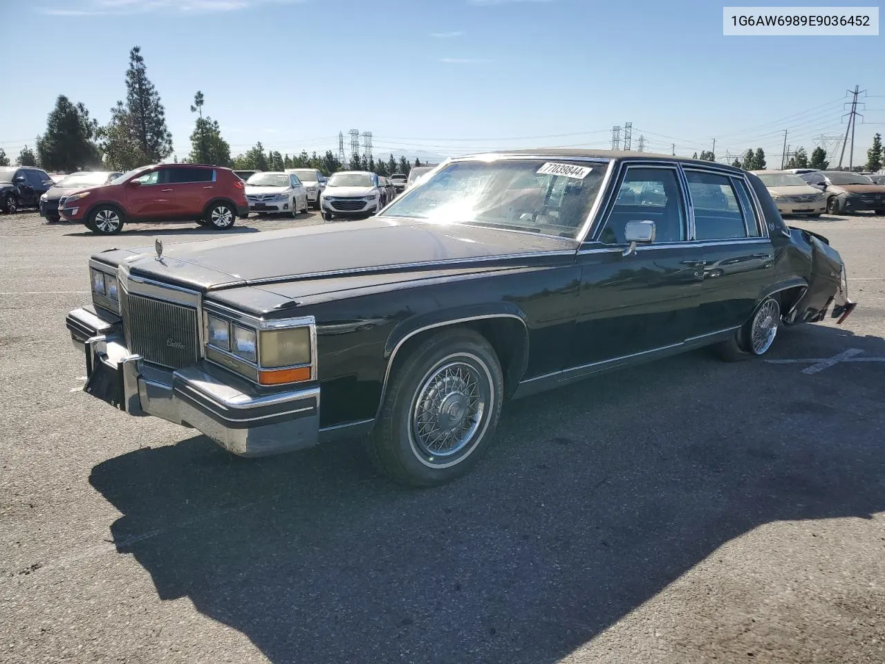 1984 Cadillac Fleetwood Brougham VIN: 1G6AW6989E9036452 Lot: 77039844