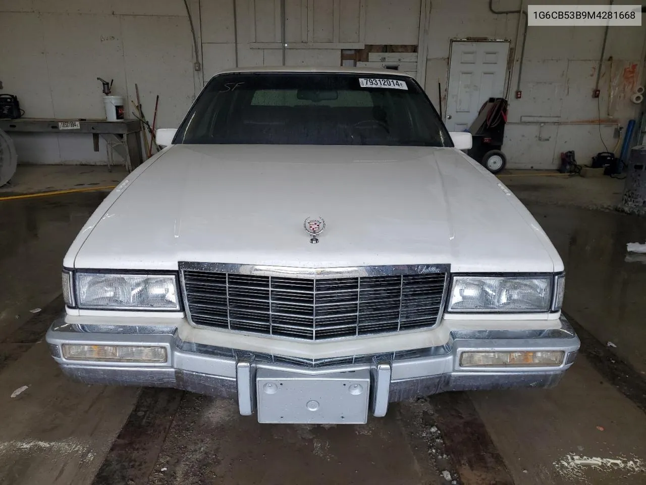 1991 Cadillac Fleetwood VIN: 1G6CB53B9M4281668 Lot: 79312014