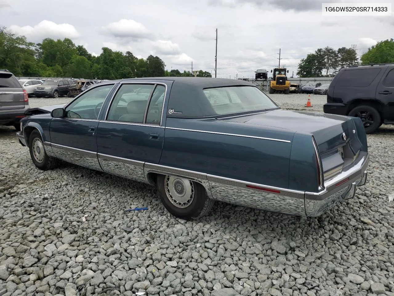 1995 Cadillac Fleetwood Base VIN: 1G6DW52P0SR714333 Lot: 55452654