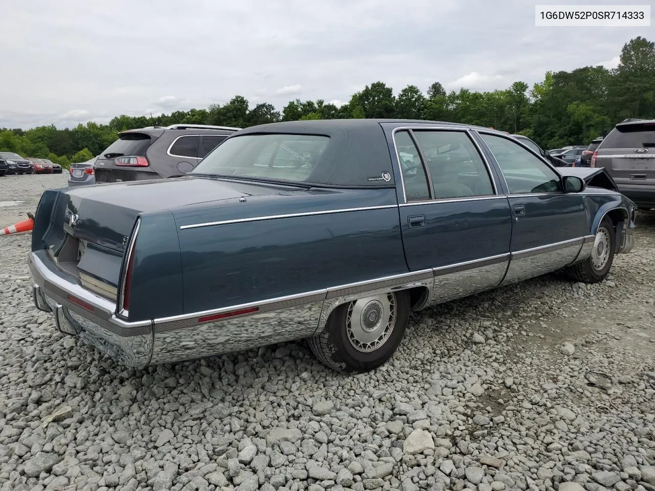 1995 Cadillac Fleetwood Base VIN: 1G6DW52P0SR714333 Lot: 55452654