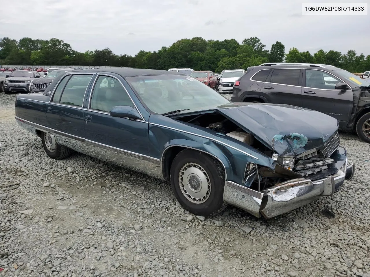 1995 Cadillac Fleetwood Base VIN: 1G6DW52P0SR714333 Lot: 55452654