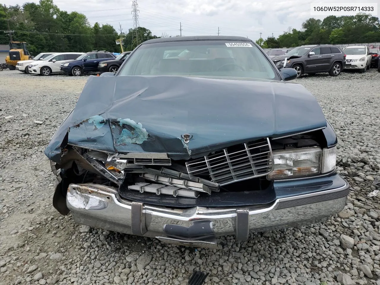 1995 Cadillac Fleetwood Base VIN: 1G6DW52P0SR714333 Lot: 55452654