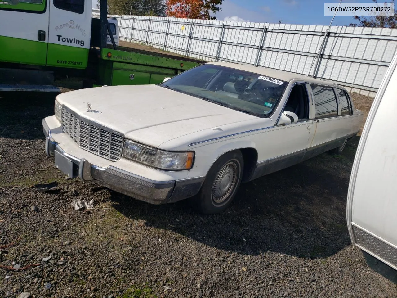 1995 Cadillac Fleetwood Base VIN: 1G6DW52P2SR700272 Lot: 77906824