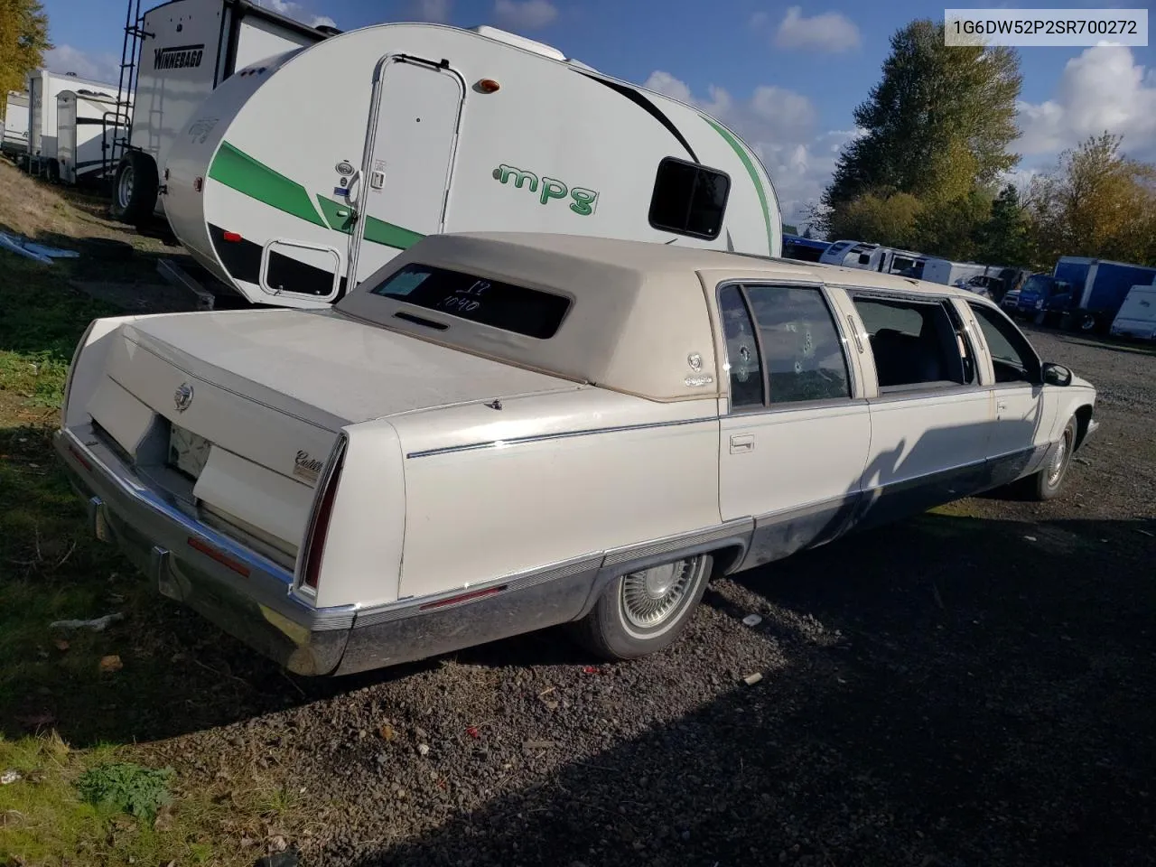 1995 Cadillac Fleetwood Base VIN: 1G6DW52P2SR700272 Lot: 77906824