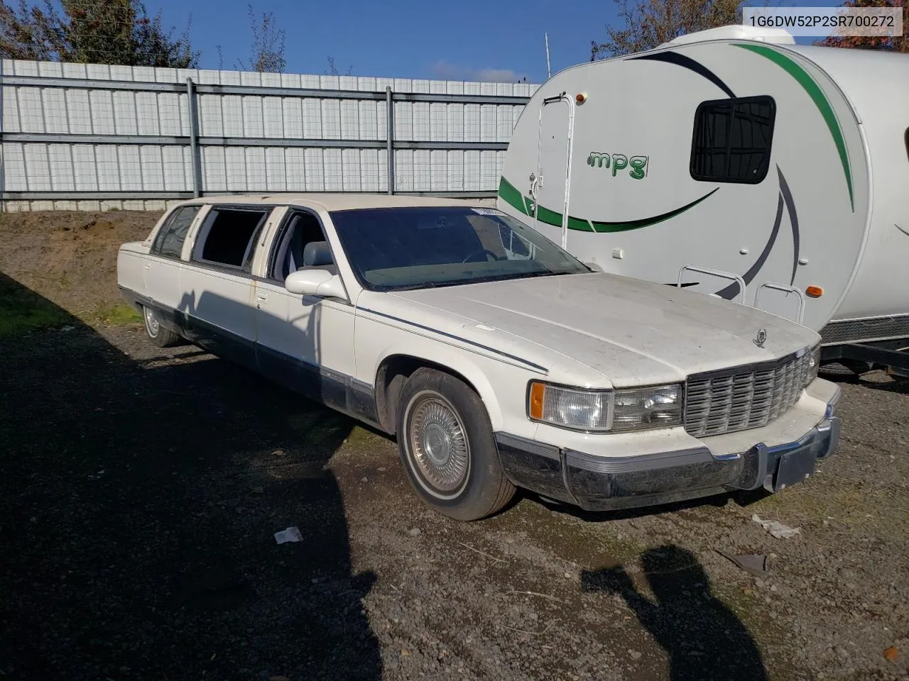 1995 Cadillac Fleetwood Base VIN: 1G6DW52P2SR700272 Lot: 77906824