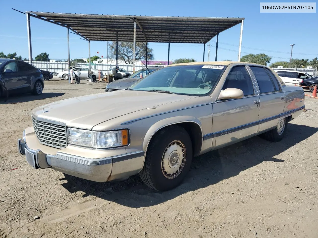 1996 Cadillac Fleetwood Base VIN: 1G6DW52P5TR707105 Lot: 71220874